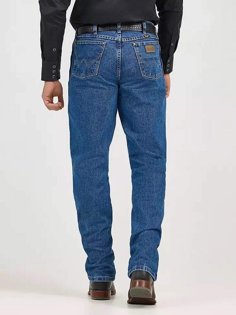 Wrangler George Strait Cowboy Cut Relaxed Fit Jeans 40 x 30 western rodeo EUC